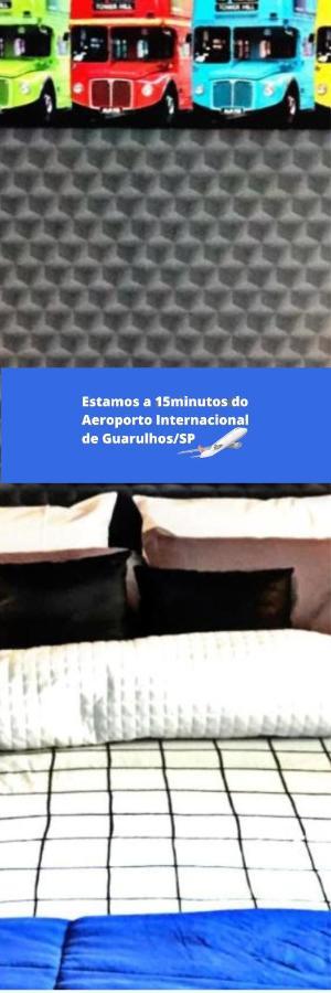 Pousada Casa Dos Gattos - Prox Ao Aeroporto Γκουαρούλιος Εξωτερικό φωτογραφία